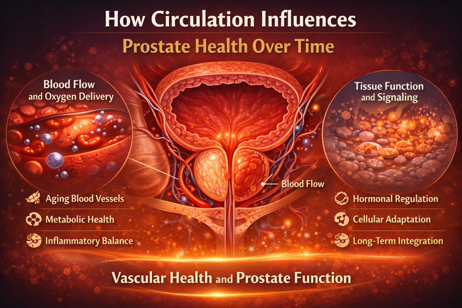 How Circulation Influences Prostate Health Over Time