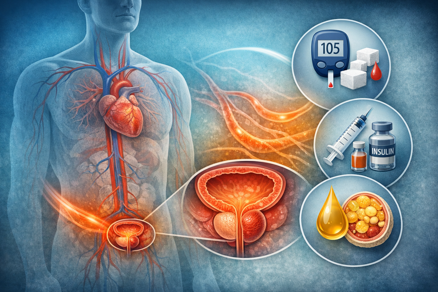 Metabolic Health and Its Relationship to Prostate Function