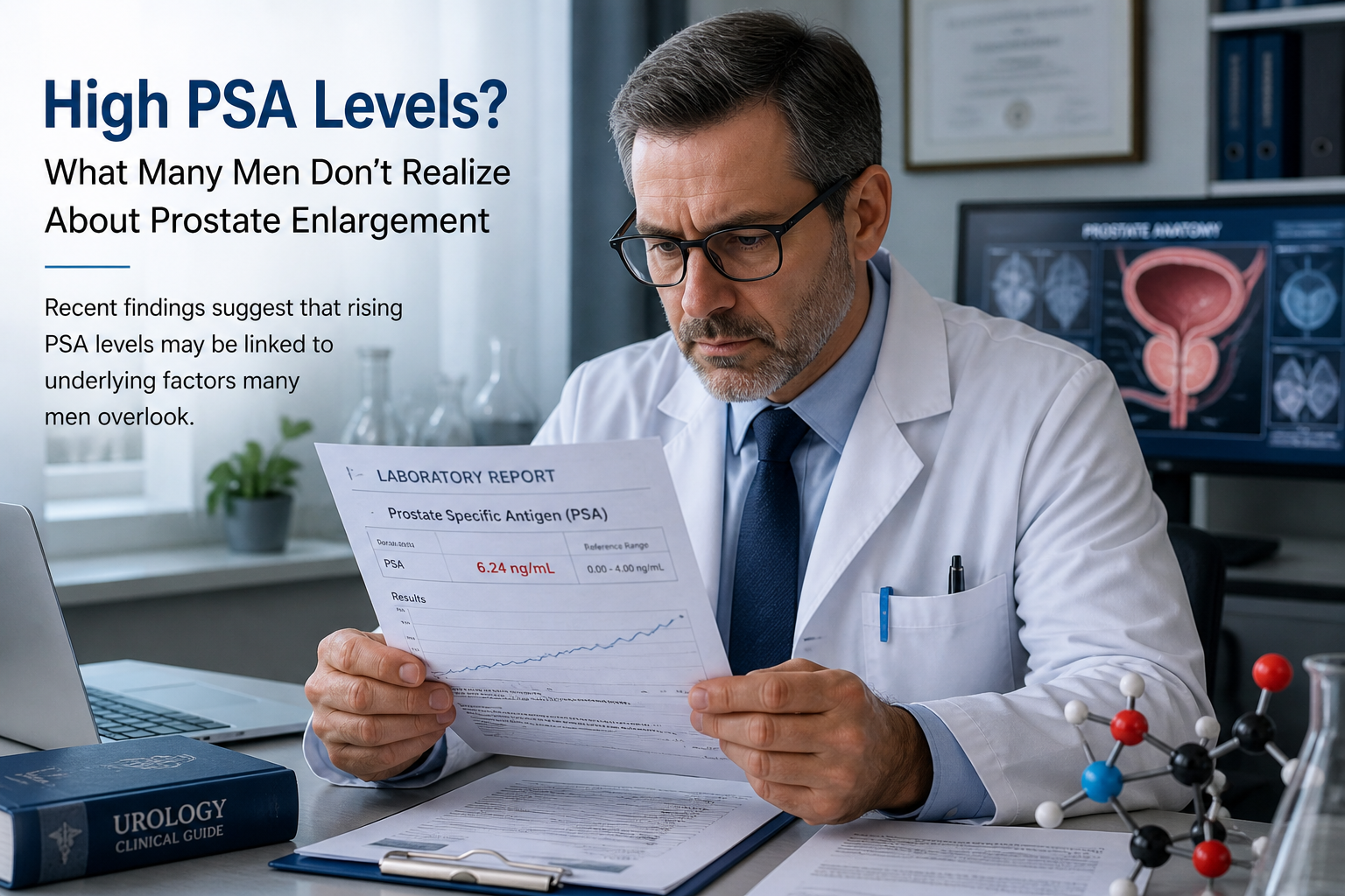 High PSA Levels? What Many Men Don’t Realize About Prostate Enlargement